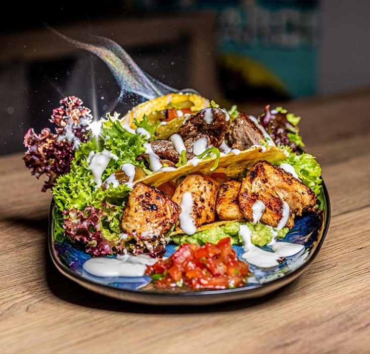 

Tacos bei Raws-Diner
 